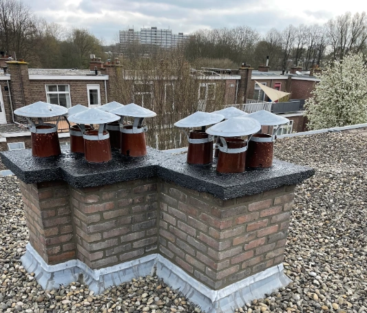 schoorsteen renovatie dak