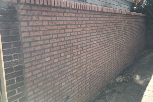 Nieuwe schutting